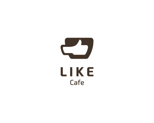 LikeCafe咖啡厅LOGO设计