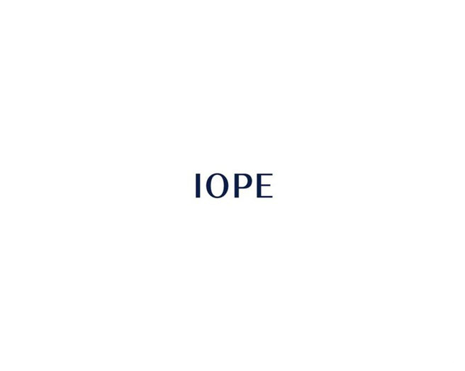 韩国化妆品IOPE（亦博）标志设计